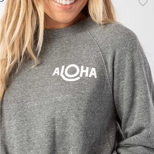 Aloha Cozy Pullover Sweatshirt